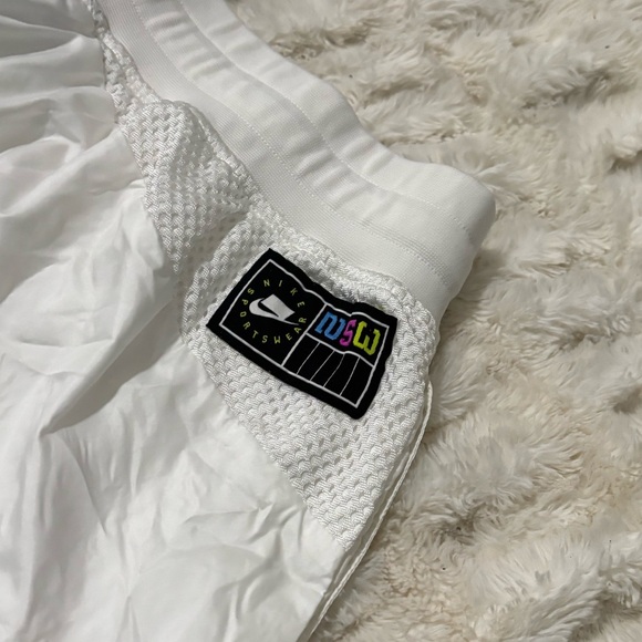 NIKE Women’s White Track Pants with Neon Accents - Picture 11 of 15